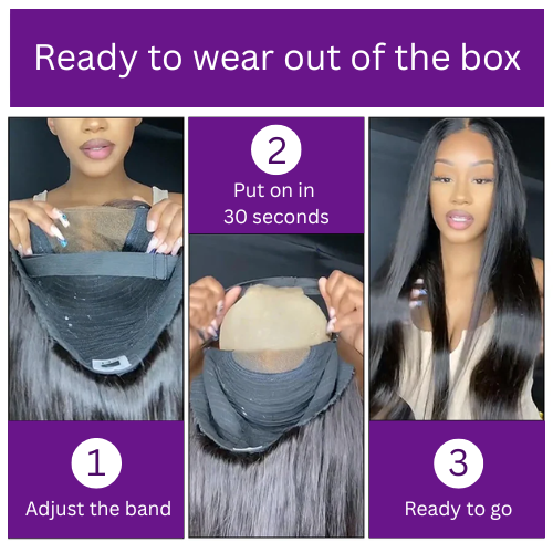 613 Blonde • Straight • Glueless • 13x4 HD Lace