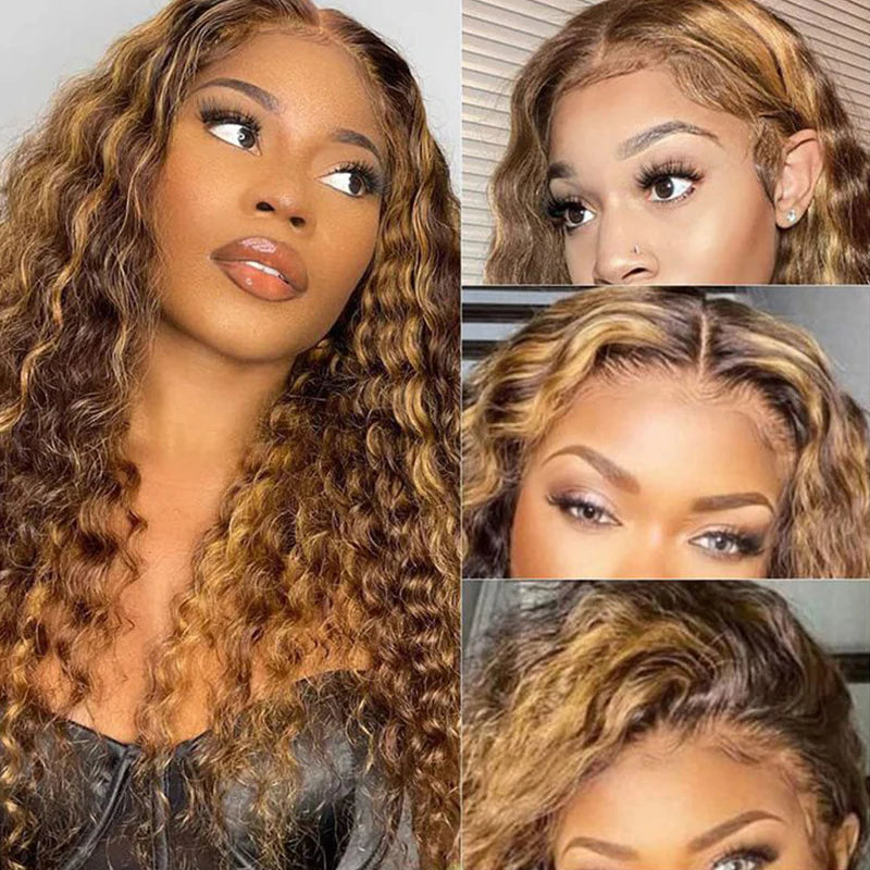 Highlight • Loose Deep Wave • Glueless • 13x4 HD Lace