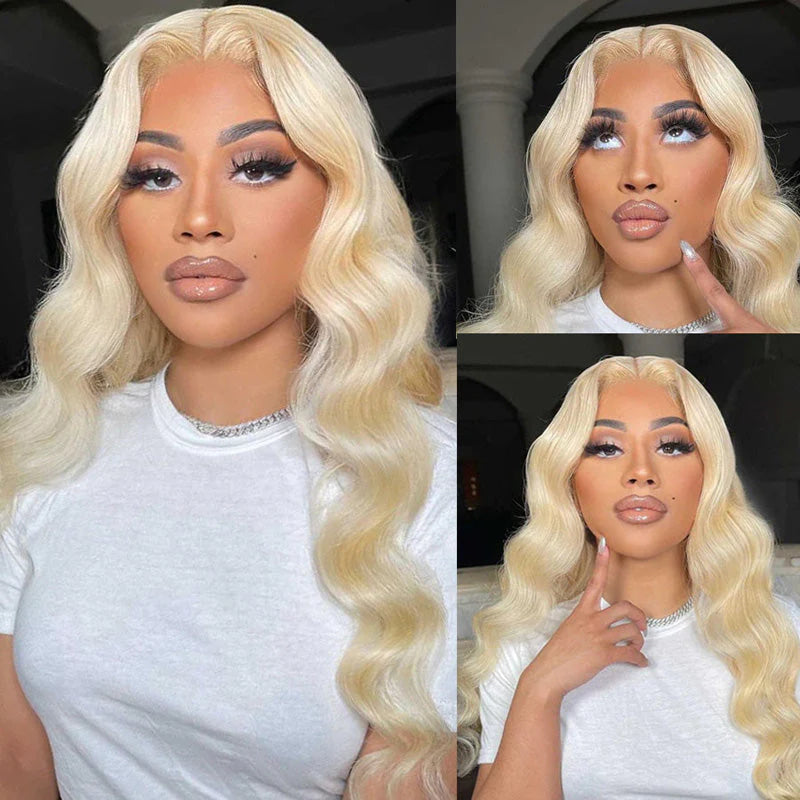 613 Blonde • Body Wave • Glueless • 13x4 HD Lace