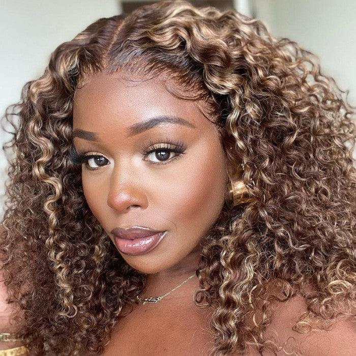 Highlight • Kinky Curly • Glueless • 13x4 HD Lace