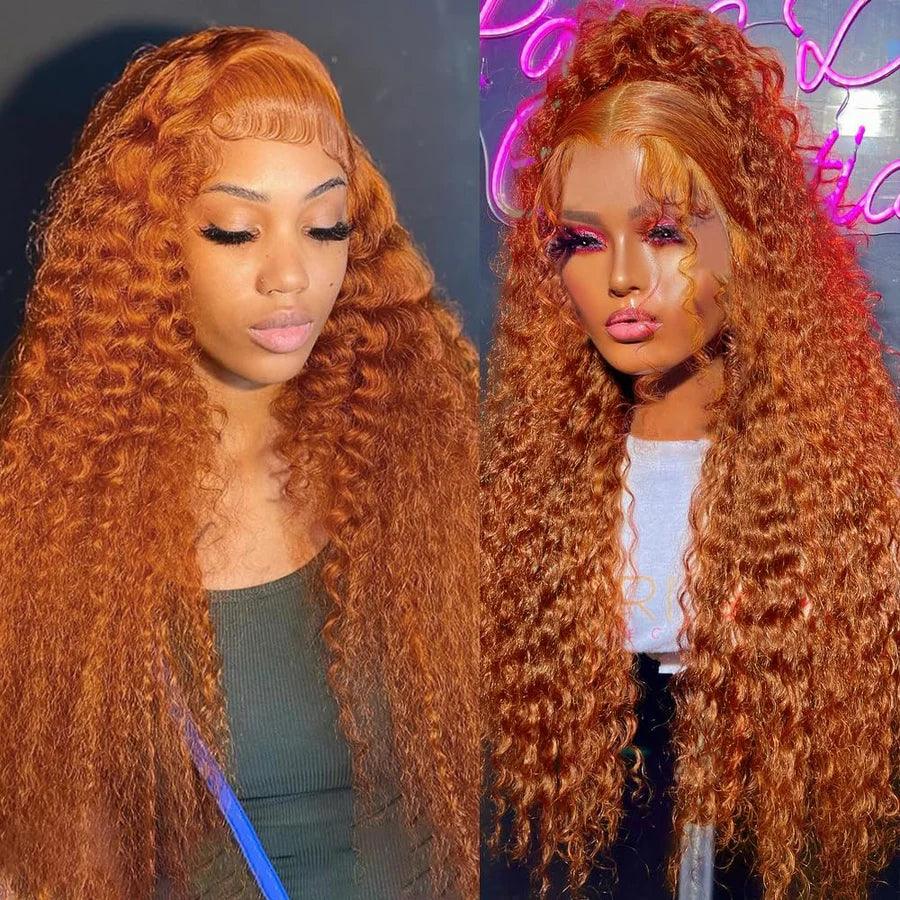 Ginger • Kinky Curly • Glueless • 13x4 HD Lace