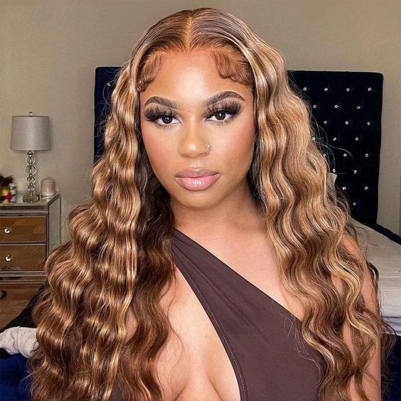 Highlight • Loose Deep Wave • Glueless • 13x4 HD Lace