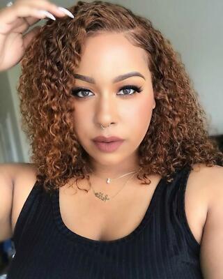 Brown • Bob Water Wave • Glueless • 13x4 HD Lace