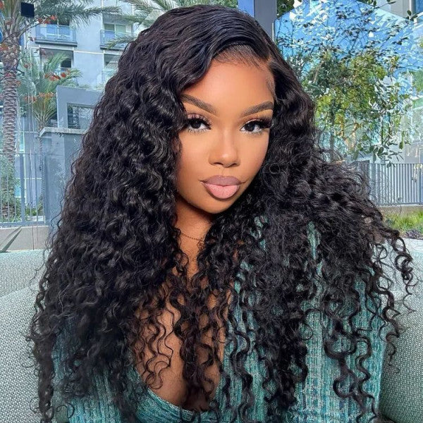 Black • Natural Wave • Glueless • 13x4 HD Lace