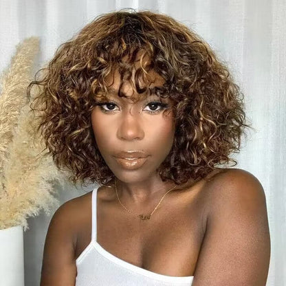 Highlight • Bob Natural Wave • Glueless • 13x4 HD Lace