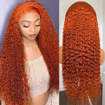 Ginger • Kinky Curly • Glueless • 13x4 HD Lace