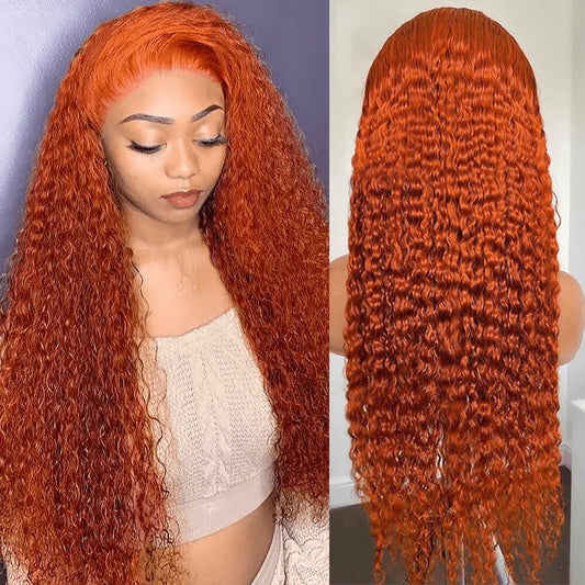 Ginger • Kinky Curly • Glueless • 13x4 HD Lace
