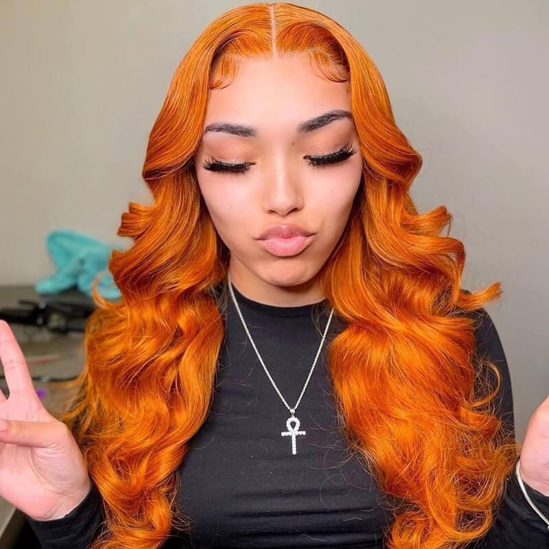Ginger • Body Wave • Glueless • 13x4 HD Lace