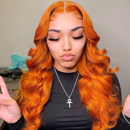 Ginger • Body Wave • Glueless • 13x4 HD Lace