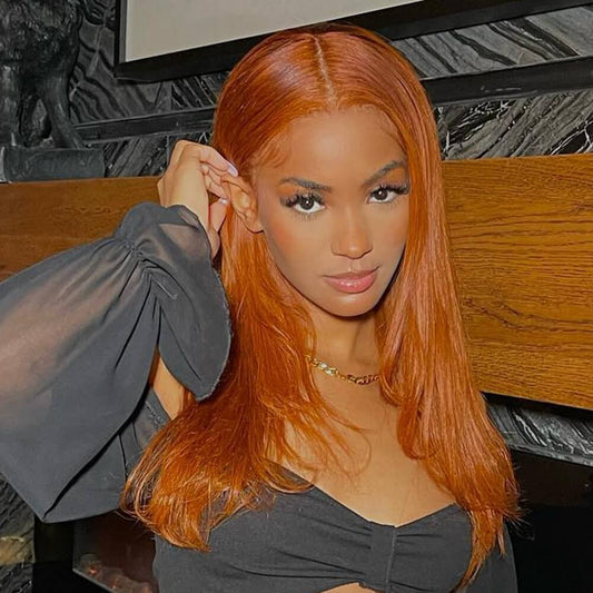 Ginger • Straight • Glueless • 13x4 HD Lace
