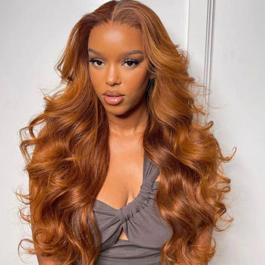 Light Brown • Body Wave • Glueless • 13x4 HD Lace