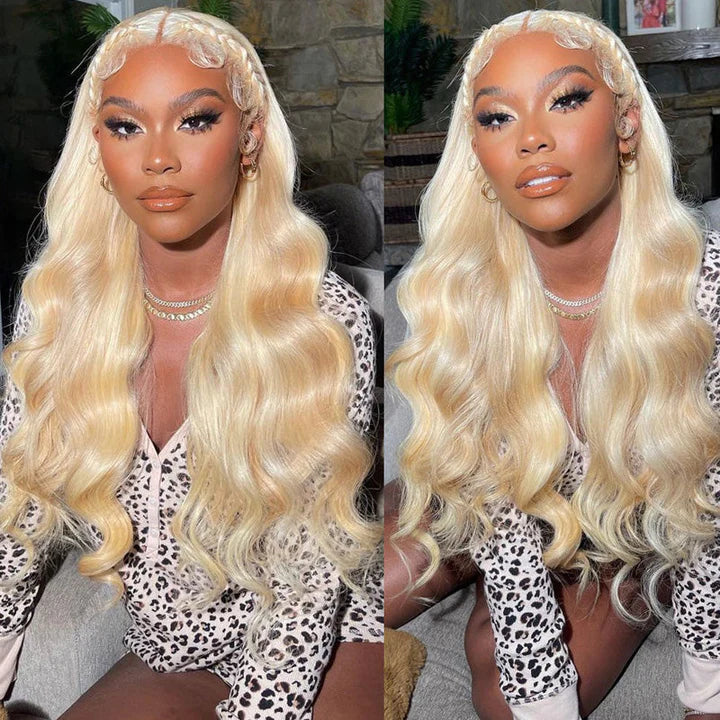 613 Blonde • Body Wave • Glueless • 13x4 HD Lace
