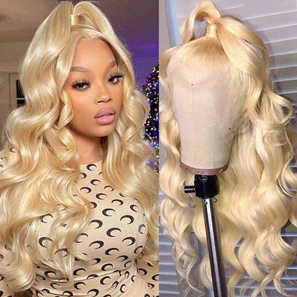 613 Blonde • Body Wave • Glueless • 13x4 HD Lace