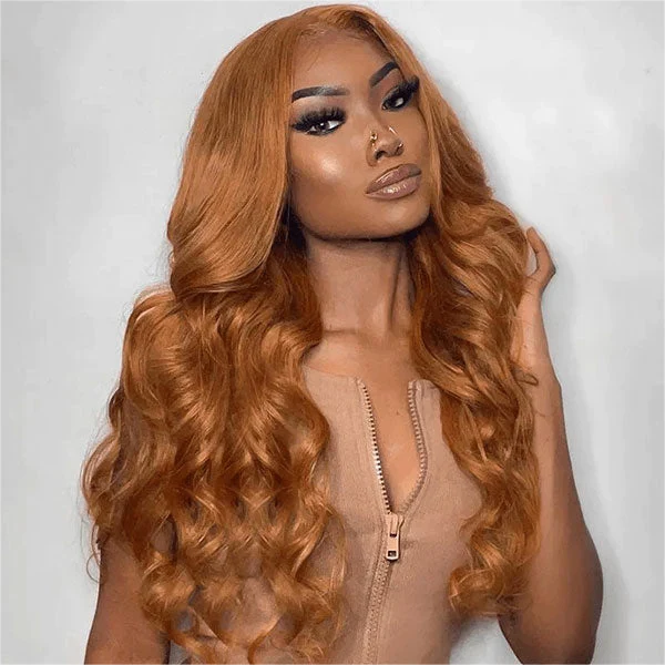Light Brown • Body Wave • Glueless • 13x4 HD Lace