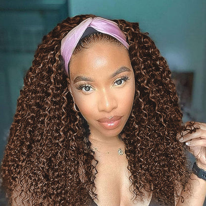 Chocolate Brown • Bob Deep Wave • Glueless • 13x4 HD Lace