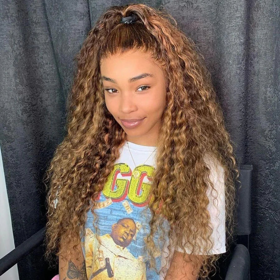 Highlight • Deep Wave • Glueless • 13x4 HD Lace
