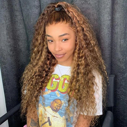 Highlight • Deep Wave • Glueless • 13x4 HD Lace