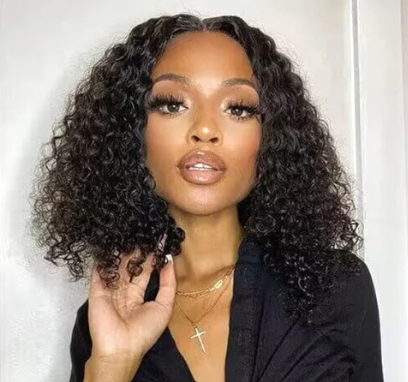 Black • Bob Water Wave • Glueless • 13x4 HD Lace