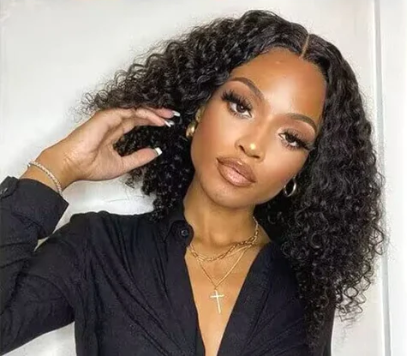 Black • Bob Water Wave • Glueless • 13x4 HD Lace