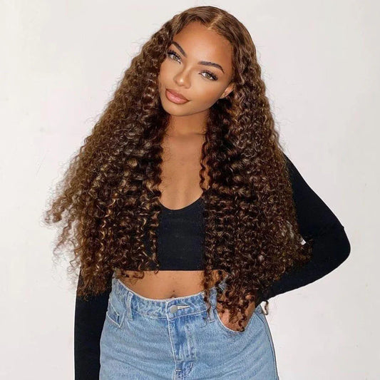 Highlight • Deep Wave • Glueless • 13x4 HD Lace