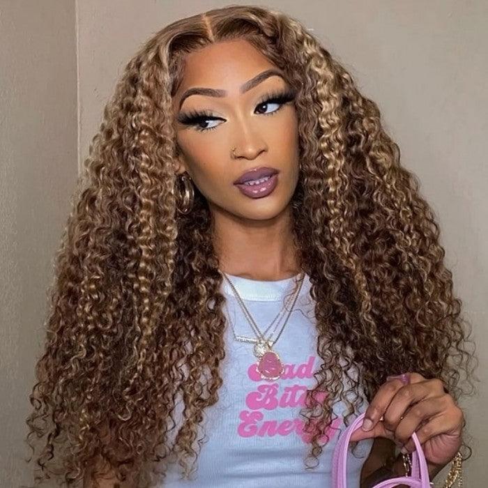 Highlight • Kinky Curly • Glueless • 13x4 HD Lace