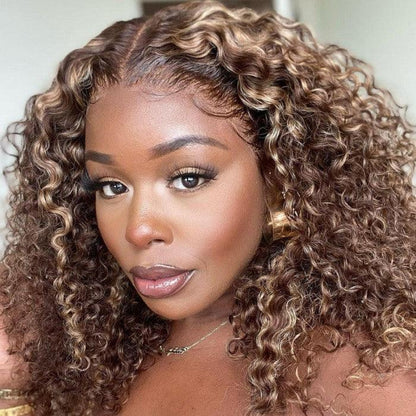 Highlight • Kinky Curly • Glueless • 13x4 HD Lace