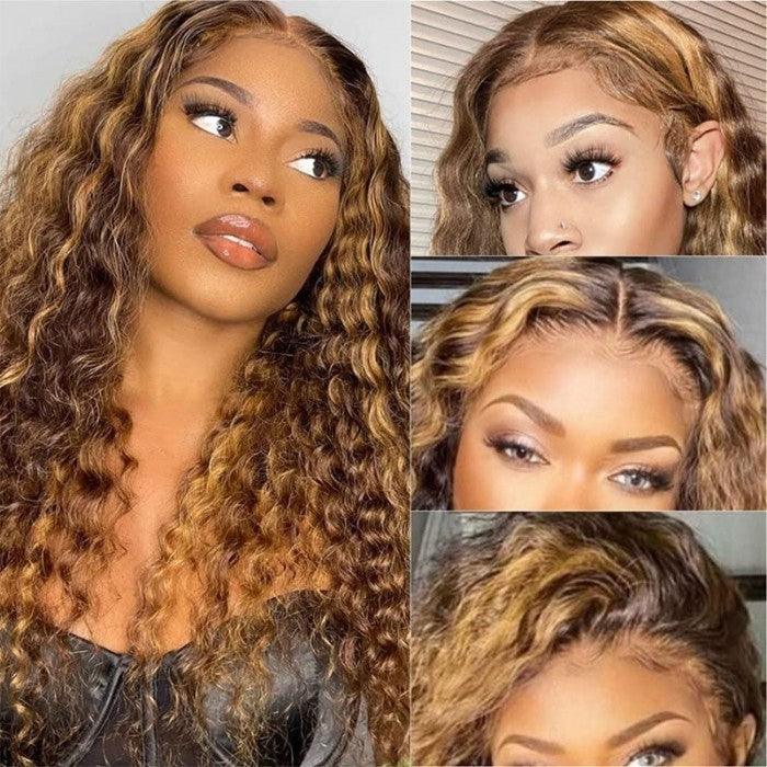 Highlight • Water Wave • Glueless • 13x4 HD Lace
