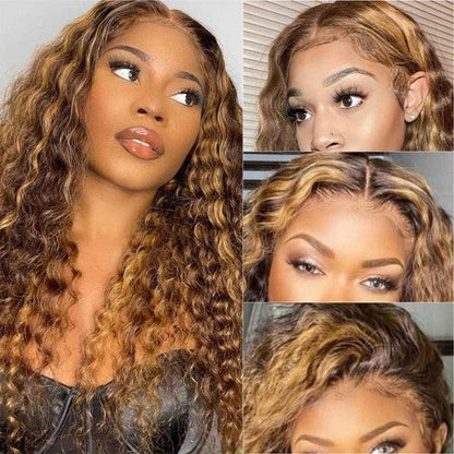 Highlight • Water Wave • Glueless • 13x4 HD Lace