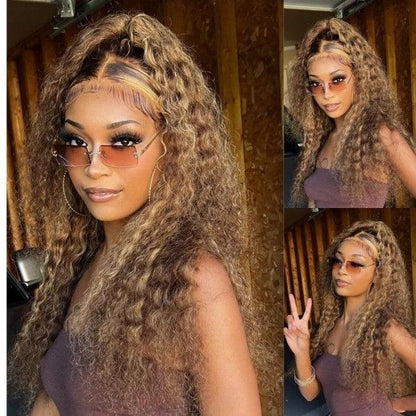 Highlight • Water Wave • Glueless • 13x4 HD Lace
