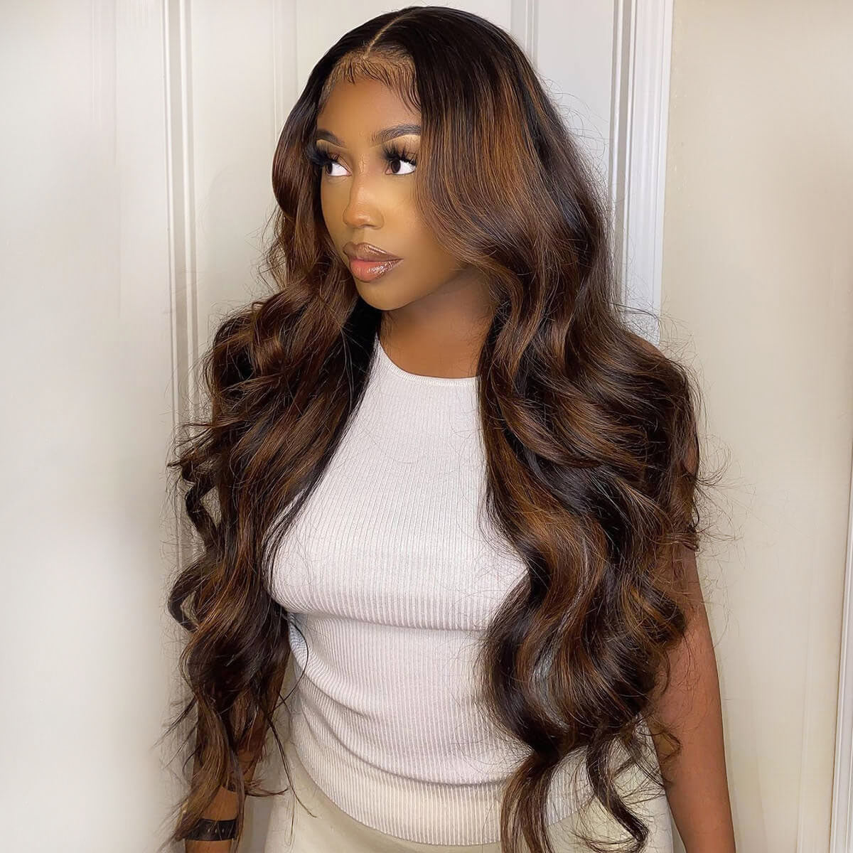 Highlight • Body Wave • Glueless • 13x4 HD Lace