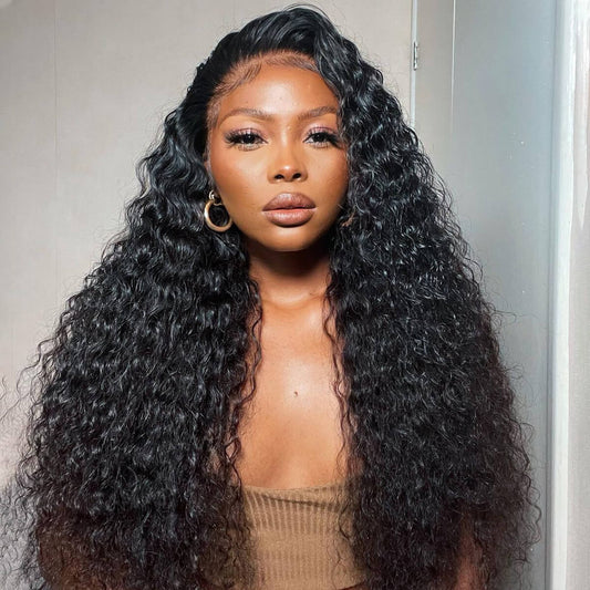 Black • Natural Wave • Glueless • 13x4 HD Lace