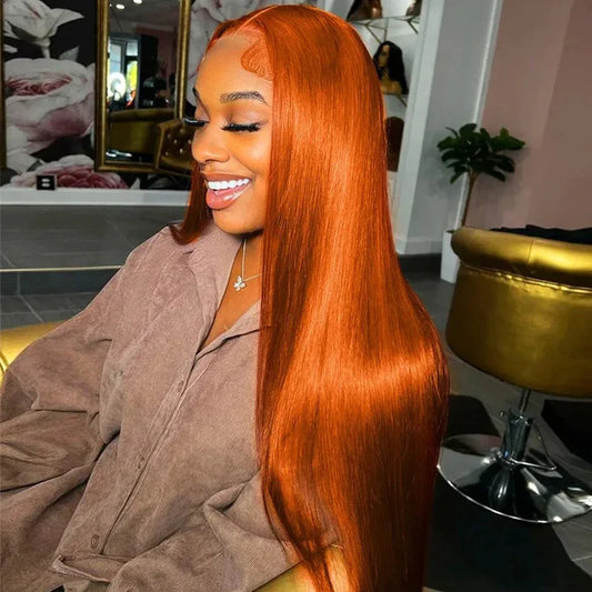 Ginger • Straight • Glueless • 13x4 HD Lace